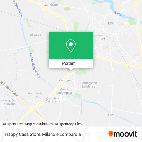 Mappa Happy Casa Store