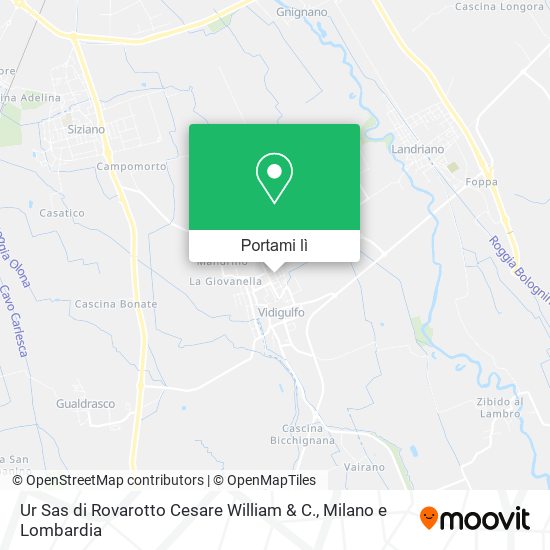 Mappa Ur Sas di Rovarotto Cesare William & C.