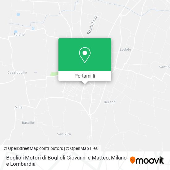Mappa Boglioli Motori di Boglioli Giovanni e Matteo