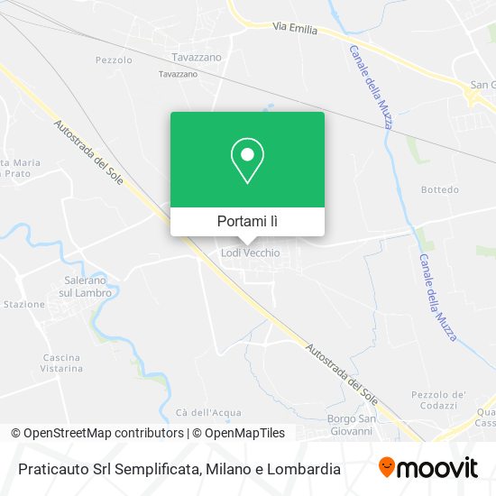 Mappa Praticauto Srl Semplificata