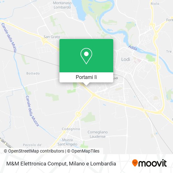 Mappa M&M Elettronica Comput