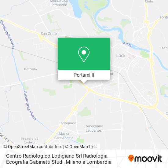Mappa Centro Radiologico Lodigiano Srl Radiologia Ecografia Gabinetti Studi