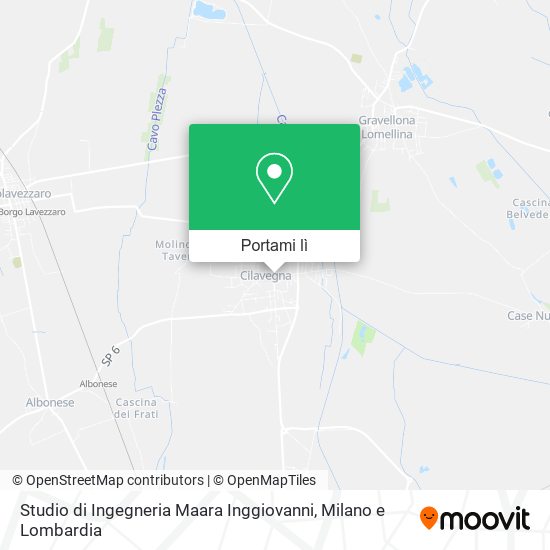 Mappa Studio di Ingegneria Maara Inggiovanni