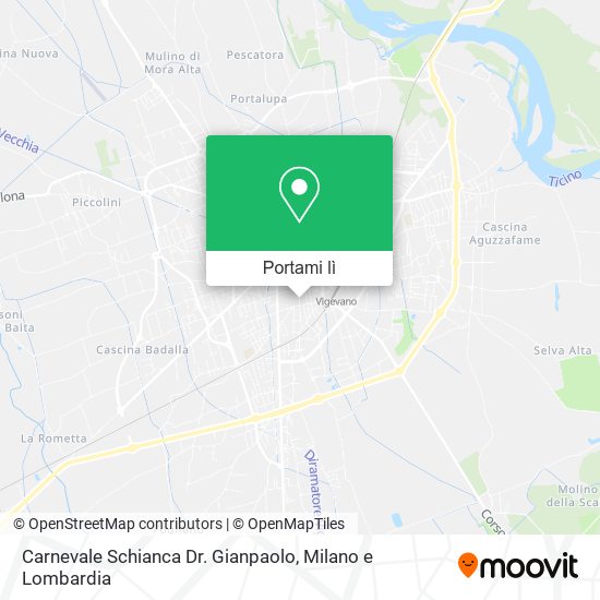 Mappa Carnevale Schianca Dr. Gianpaolo
