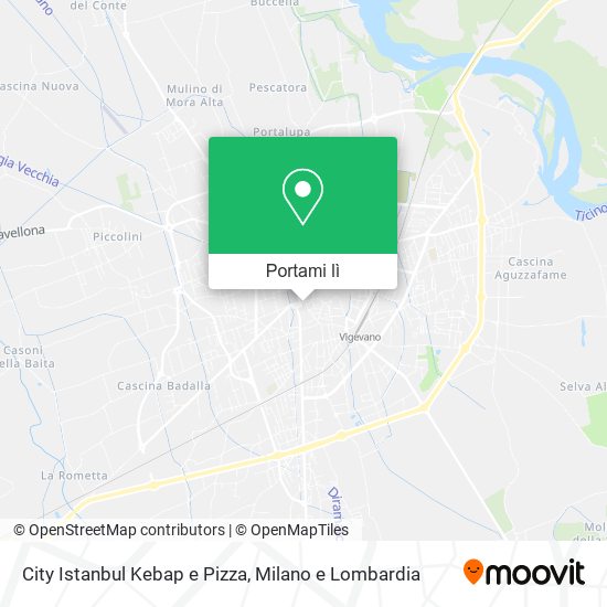 Mappa City Istanbul Kebap e Pizza