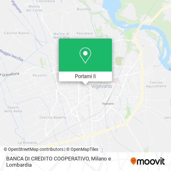 Mappa BANCA DI CREDITO COOPERATIVO