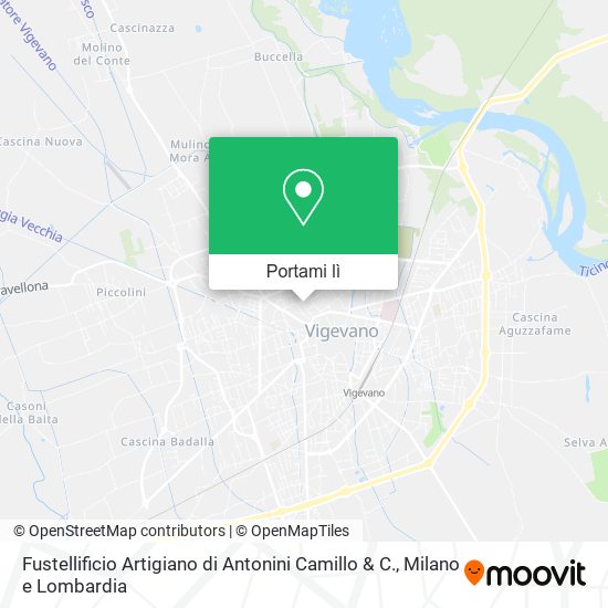 Mappa Fustellificio Artigiano di Antonini Camillo & C.