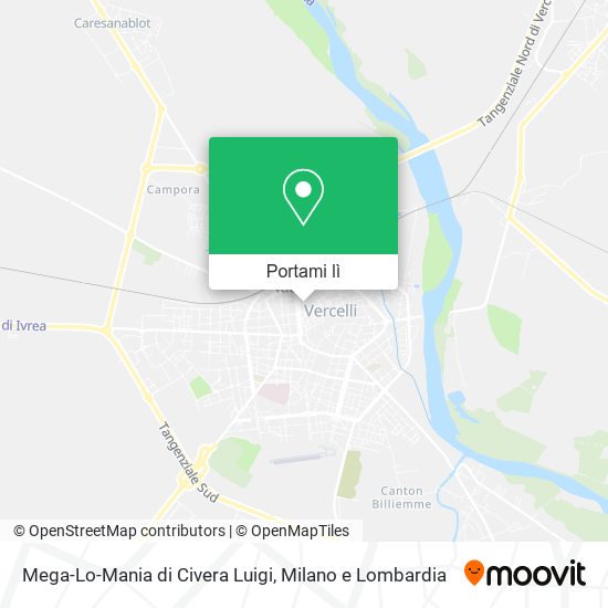 Mappa Mega-Lo-Mania di Civera Luigi