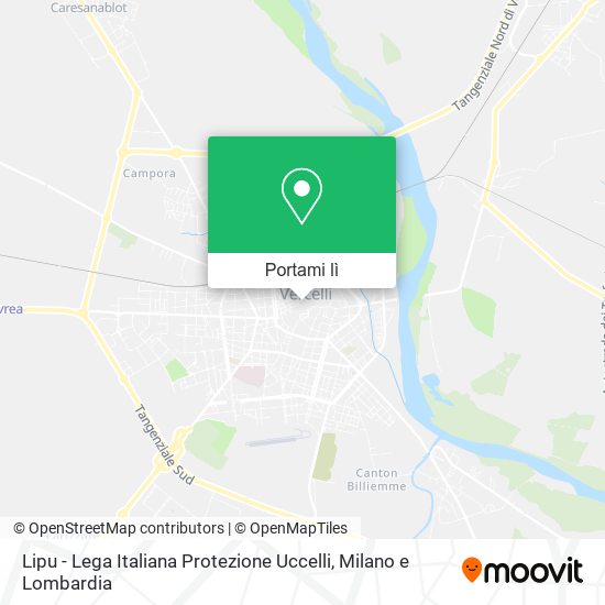 Mappa Lipu - Lega Italiana Protezione Uccelli