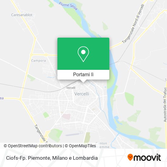 Mappa Ciofs-Fp. Piemonte