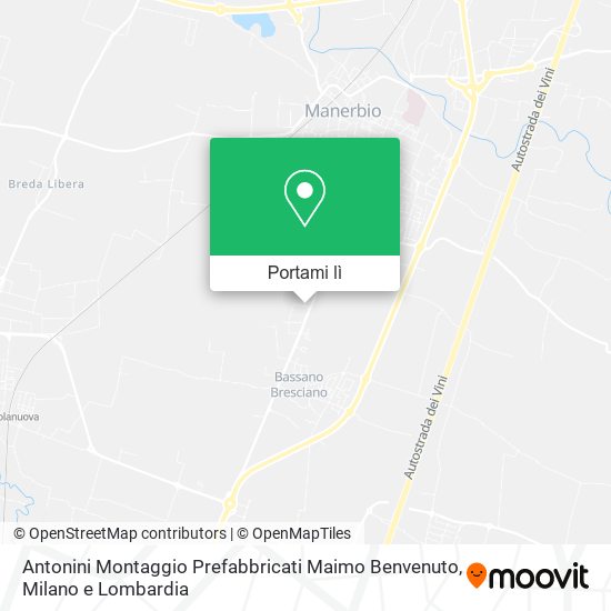 Mappa Antonini Montaggio Prefabbricati Maimo Benvenuto