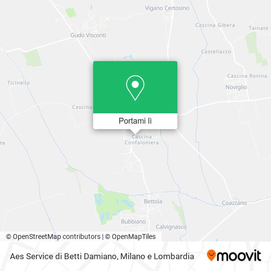 Mappa Aes Service di Betti Damiano