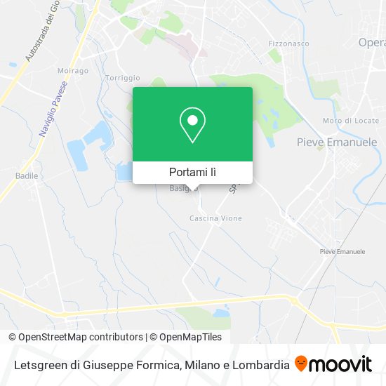 Mappa Letsgreen di Giuseppe Formica