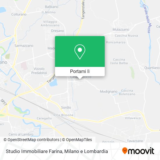 Mappa Studio Immobiliare Farina