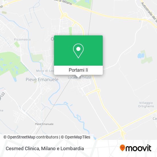 Mappa Cesmed Clinica