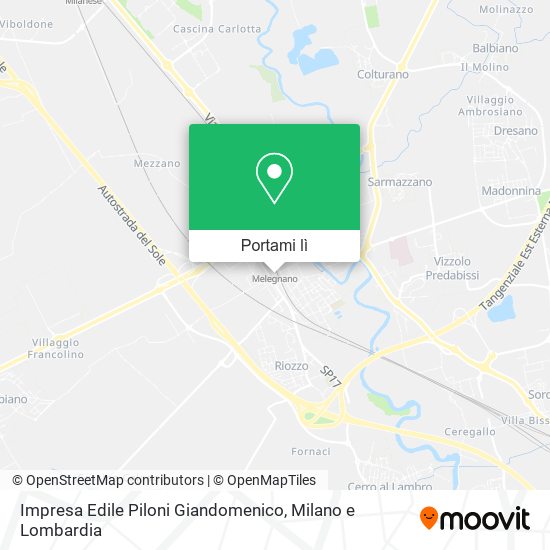 Mappa Impresa Edile Piloni Giandomenico