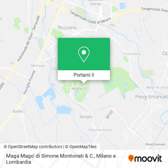 Mappa Maga Mago' di Simone Montonati & C.