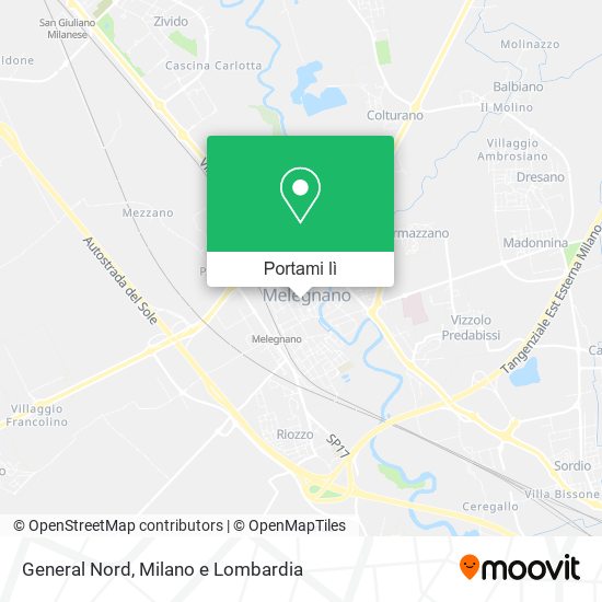 Mappa General Nord