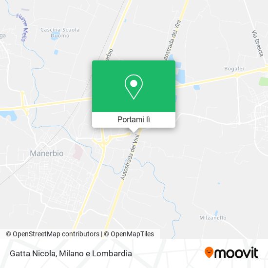 Mappa Gatta Nicola