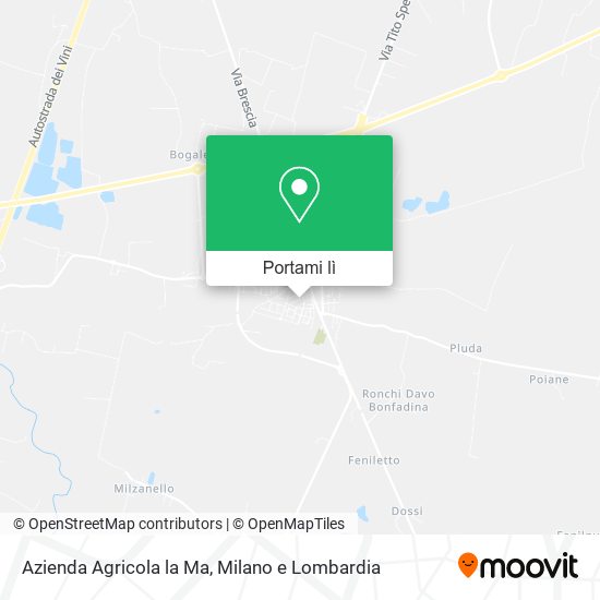 Mappa Azienda Agricola la Ma