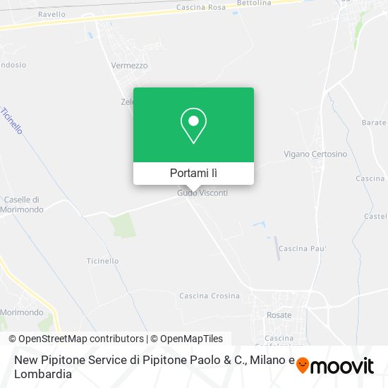 Mappa New Pipitone Service di Pipitone Paolo & C.