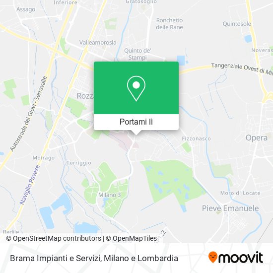 Mappa Brama Impianti e Servizi