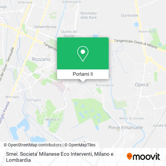Mappa Smei. Societa' Milanese Eco Interventi