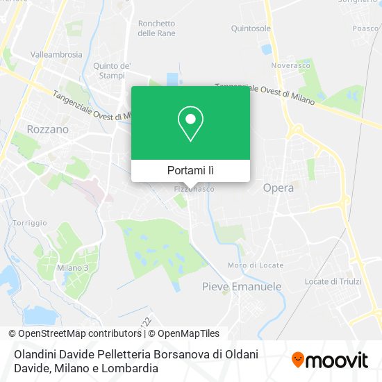 Mappa Olandini Davide Pelletteria Borsanova di Oldani Davide