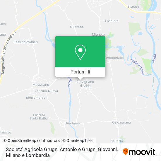 Mappa Societa' Agricola Grugni Antonio e Grugni Giovanni