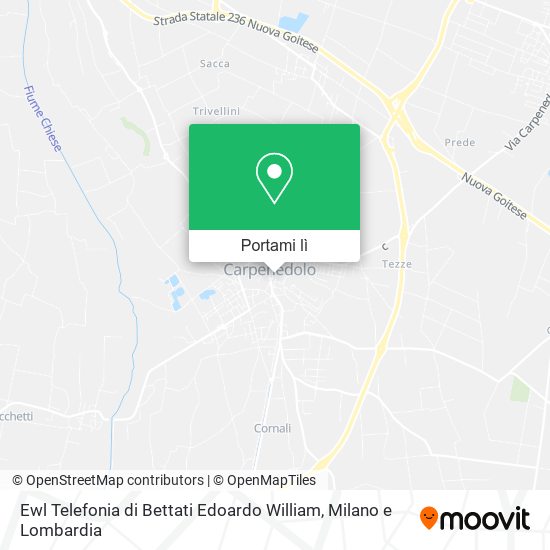 Mappa Ewl Telefonia di Bettati Edoardo William