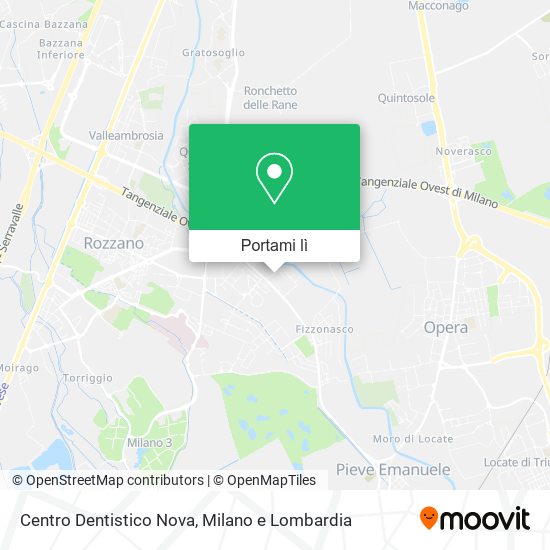 Mappa Centro Dentistico Nova