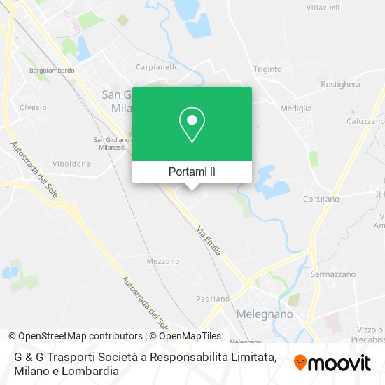 Mappa G & G Trasporti Società a Responsabilità Limitata