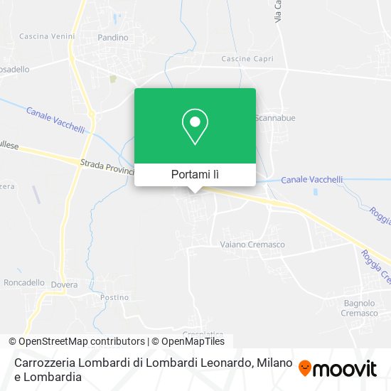 Mappa Carrozzeria Lombardi di Lombardi Leonardo