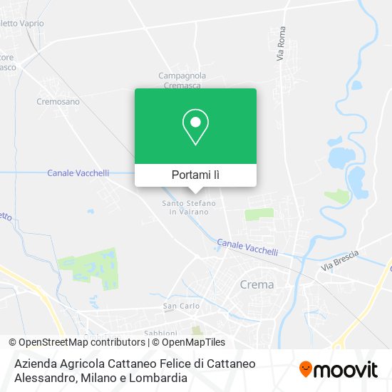 Mappa Azienda Agricola Cattaneo Felice di Cattaneo Alessandro