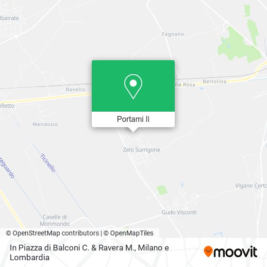 Mappa In Piazza di Balconi C. & Ravera M.