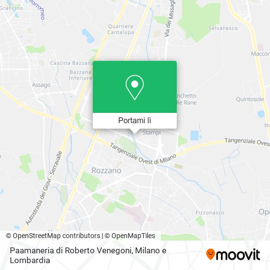 Mappa Paamaneria di Roberto Venegoni