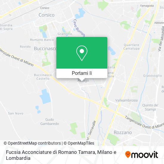 Mappa Fucsia Acconciature di Romano Tamara