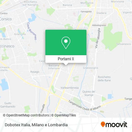 Mappa Dobotex Italia