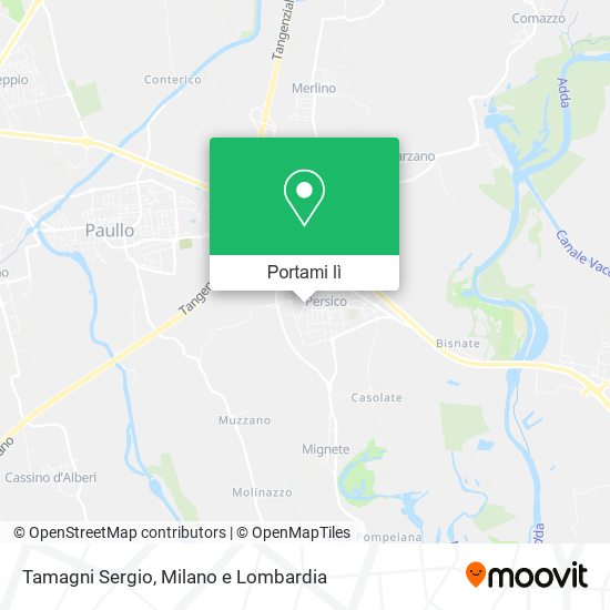 Mappa Tamagni Sergio