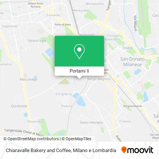 Mappa Chiaravalle Bakery and Coffee