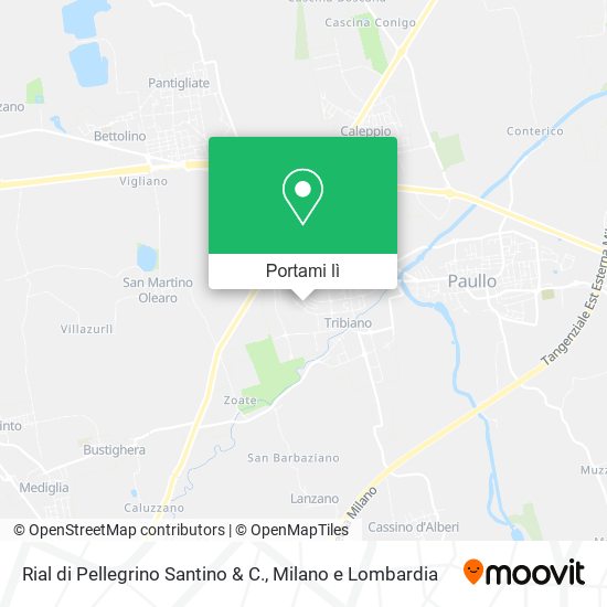 Mappa Rial di Pellegrino Santino & C.
