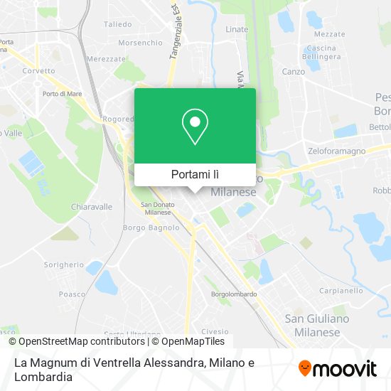 Mappa La Magnum di Ventrella Alessandra