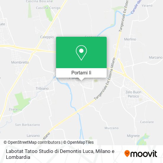 Mappa Labotat Tatoo Studio di Demontis Luca