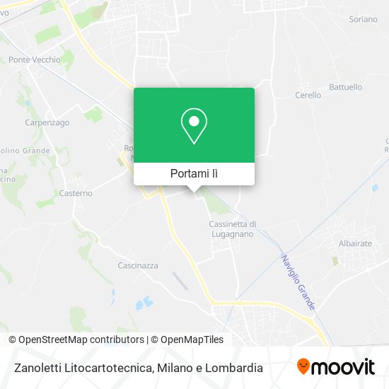 Mappa Zanoletti Litocartotecnica