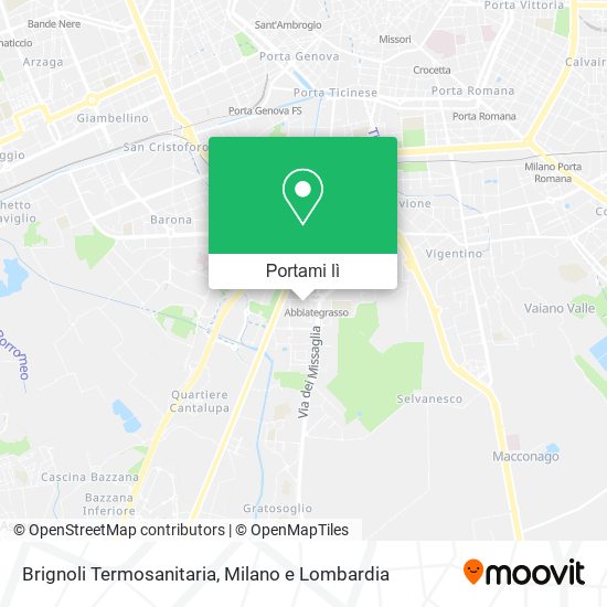 Mappa Brignoli Termosanitaria
