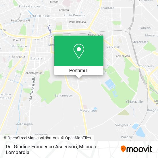 Mappa Del Giudice Francesco Ascensori