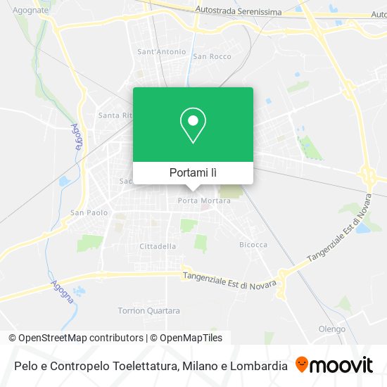 Mappa Pelo e Contropelo Toelettatura