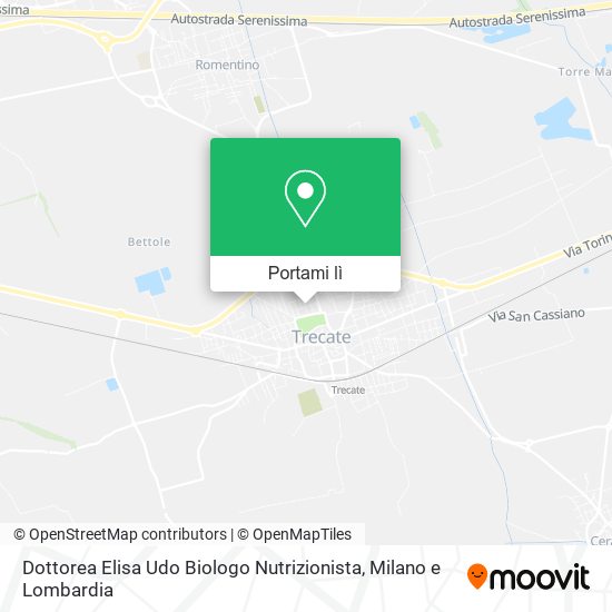 Mappa Dottorea Elisa Udo Biologo Nutrizionista