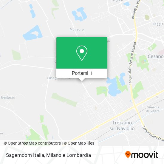 Mappa Sagemcom Italia