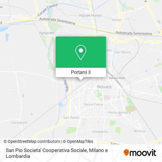 Mappa San Pio Societa' Cooperativa Sociale